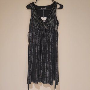 Sophie Gray gloss black dress